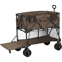 Amazon.co.jp: ライシン アウトドアワゴン Eシリーズ 2段 最大307L